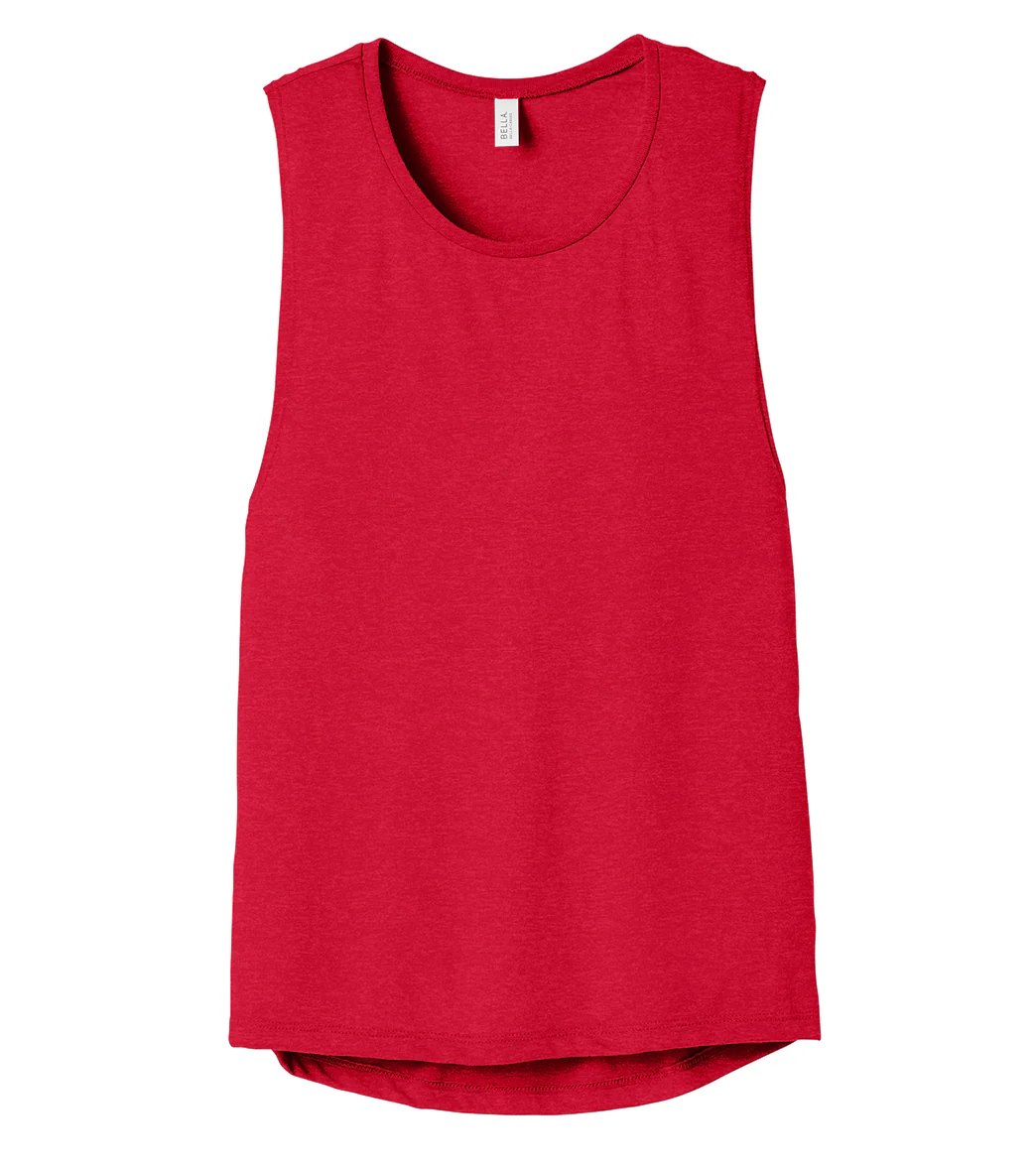 Bella + Canvas Women’s Flowy Scoop Muscle Tank - Image 105
