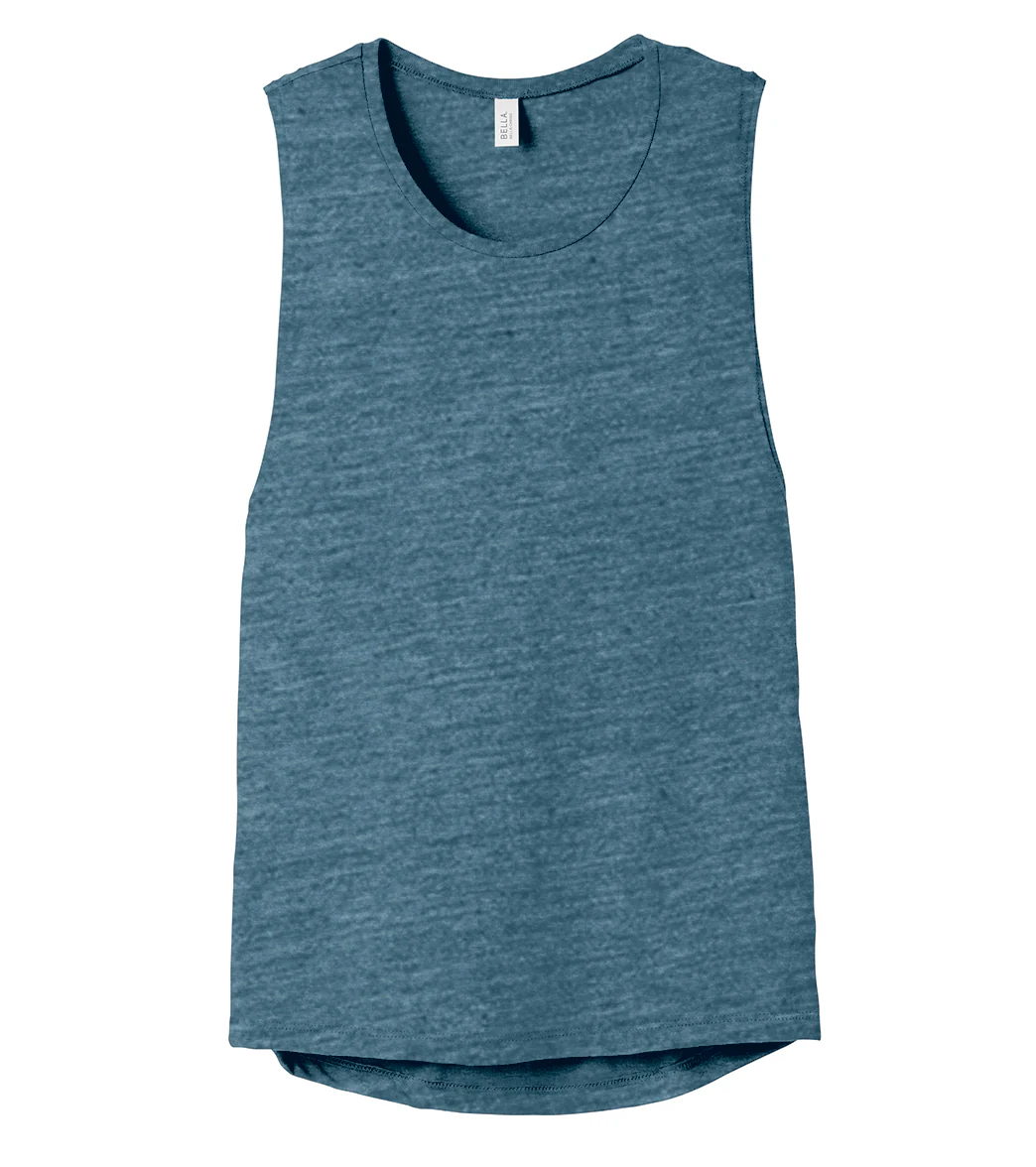 Bella + Canvas Women’s Flowy Scoop Muscle Tank - Image 17