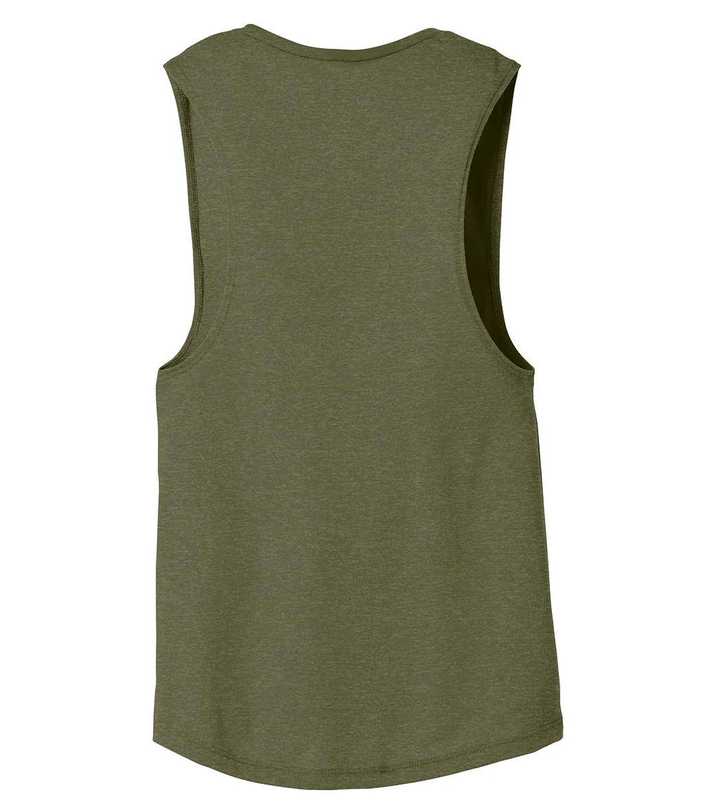 Bella + Canvas Women’s Flowy Scoop Muscle Tank - Image 19