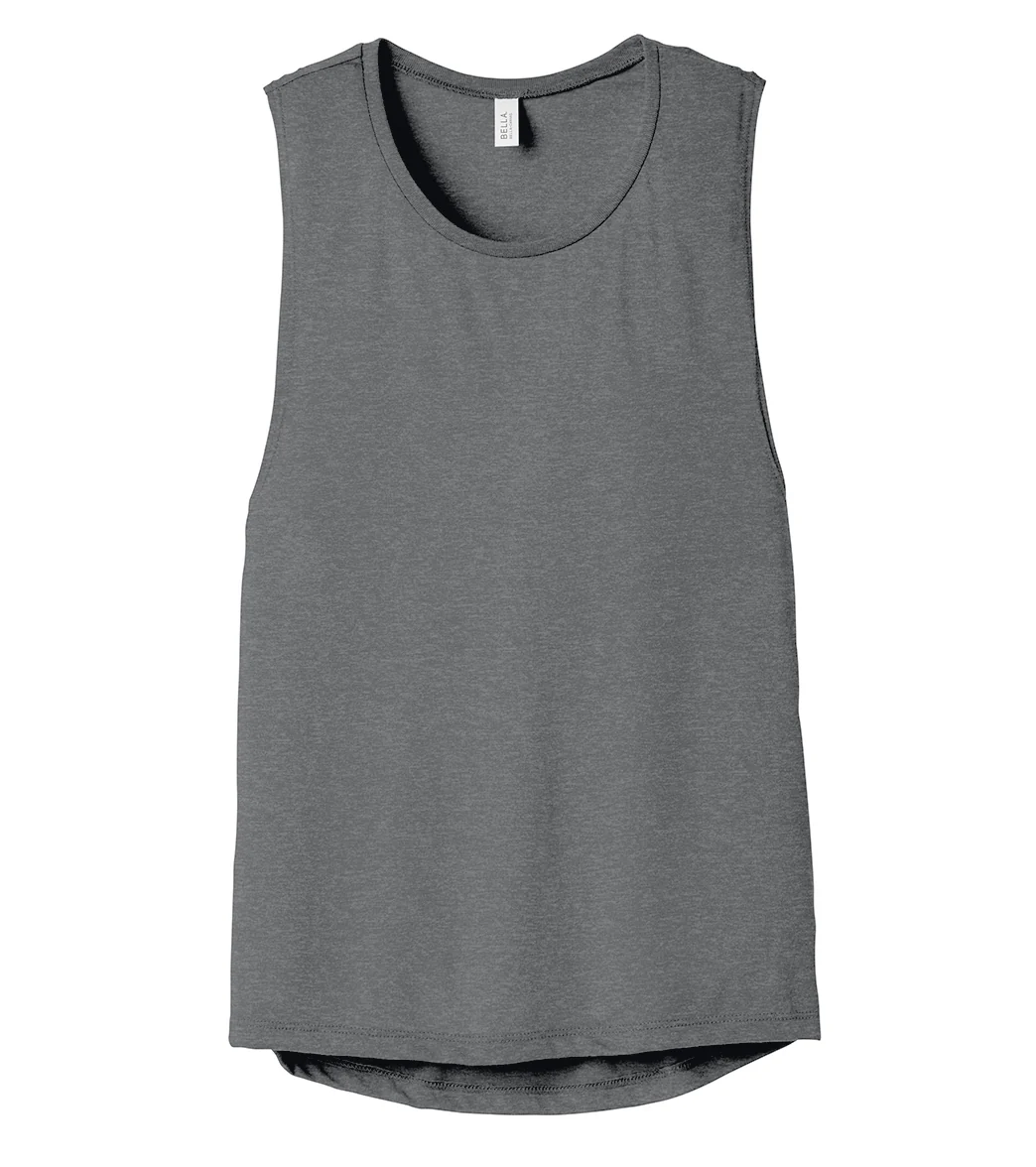 Bella + Canvas Women’s Flowy Scoop Muscle Tank - Image 42
