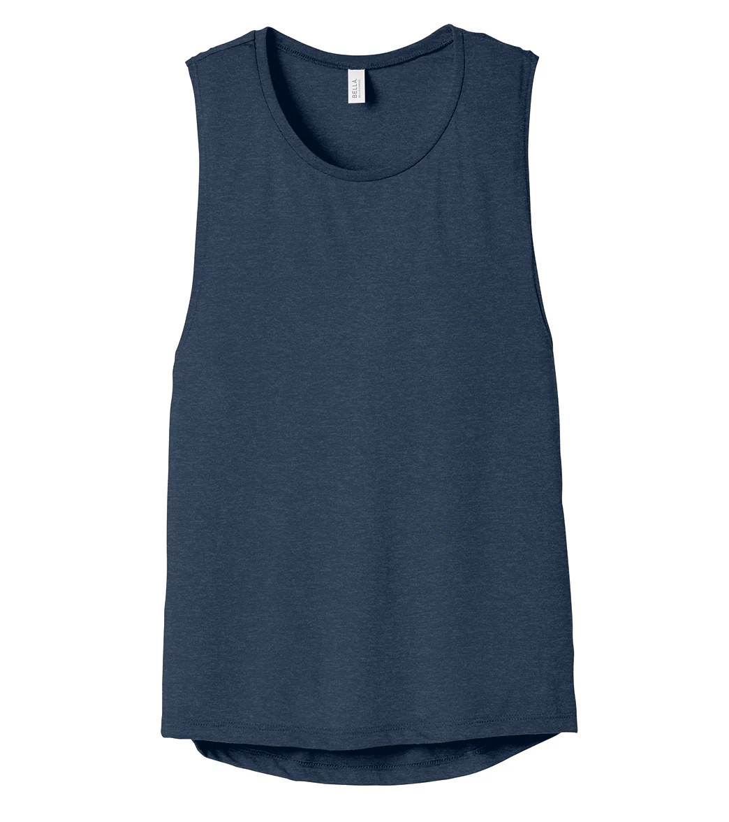 Bella + Canvas Women’s Flowy Scoop Muscle Tank - Image 50