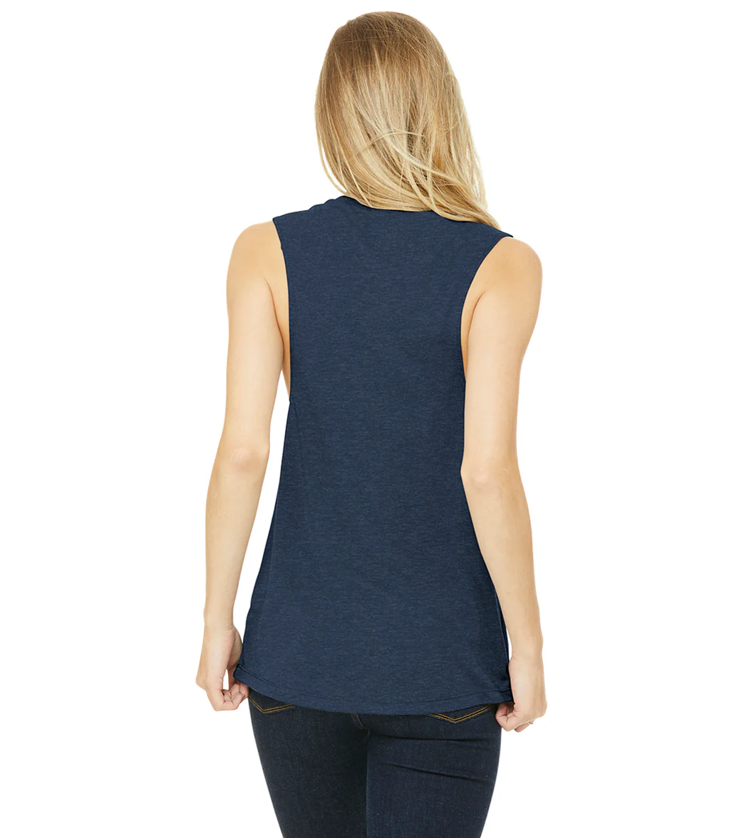 Bella + Canvas Women’s Flowy Scoop Muscle Tank - Image 54