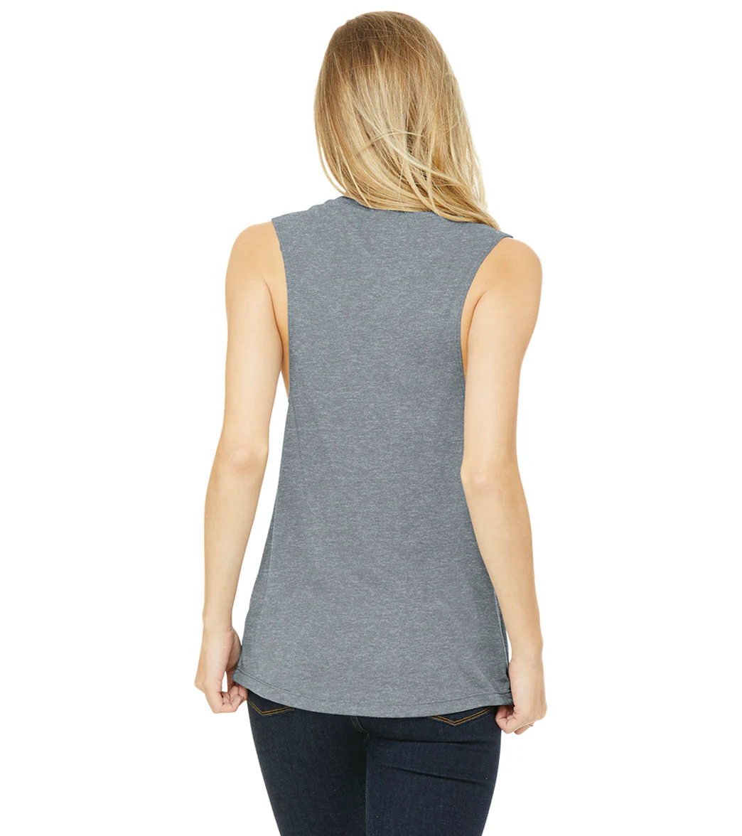 Bella + Canvas Women’s Flowy Scoop Muscle Tank - Image 62