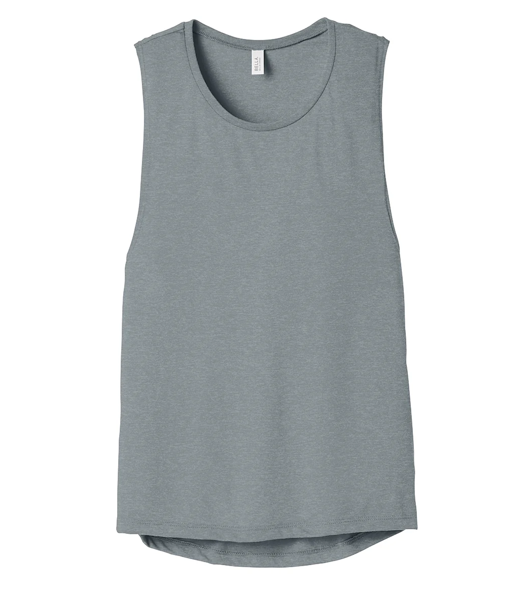 Bella + Canvas Women’s Flowy Scoop Muscle Tank - Image 65