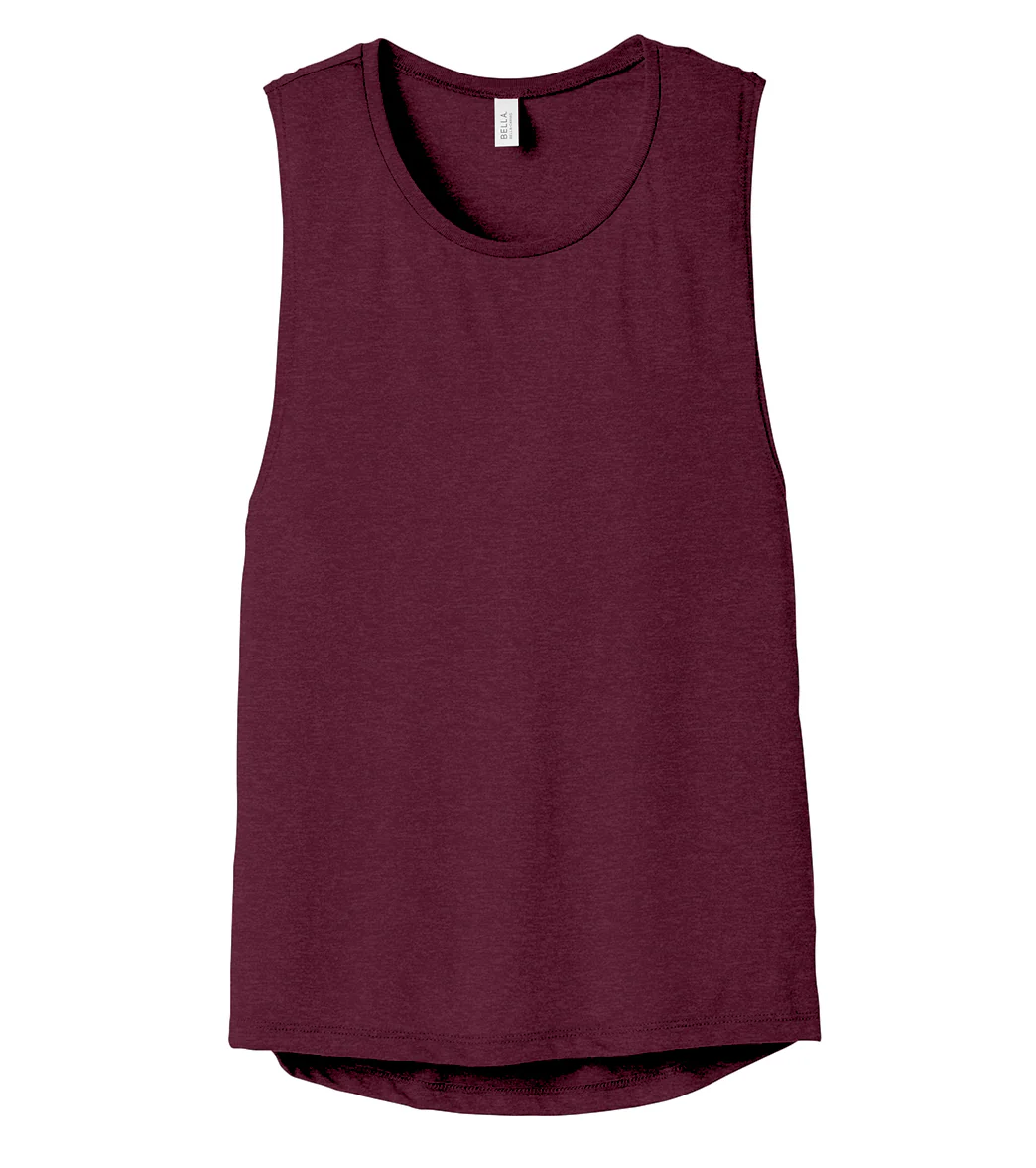 Bella + Canvas Women’s Flowy Scoop Muscle Tank - Image 73