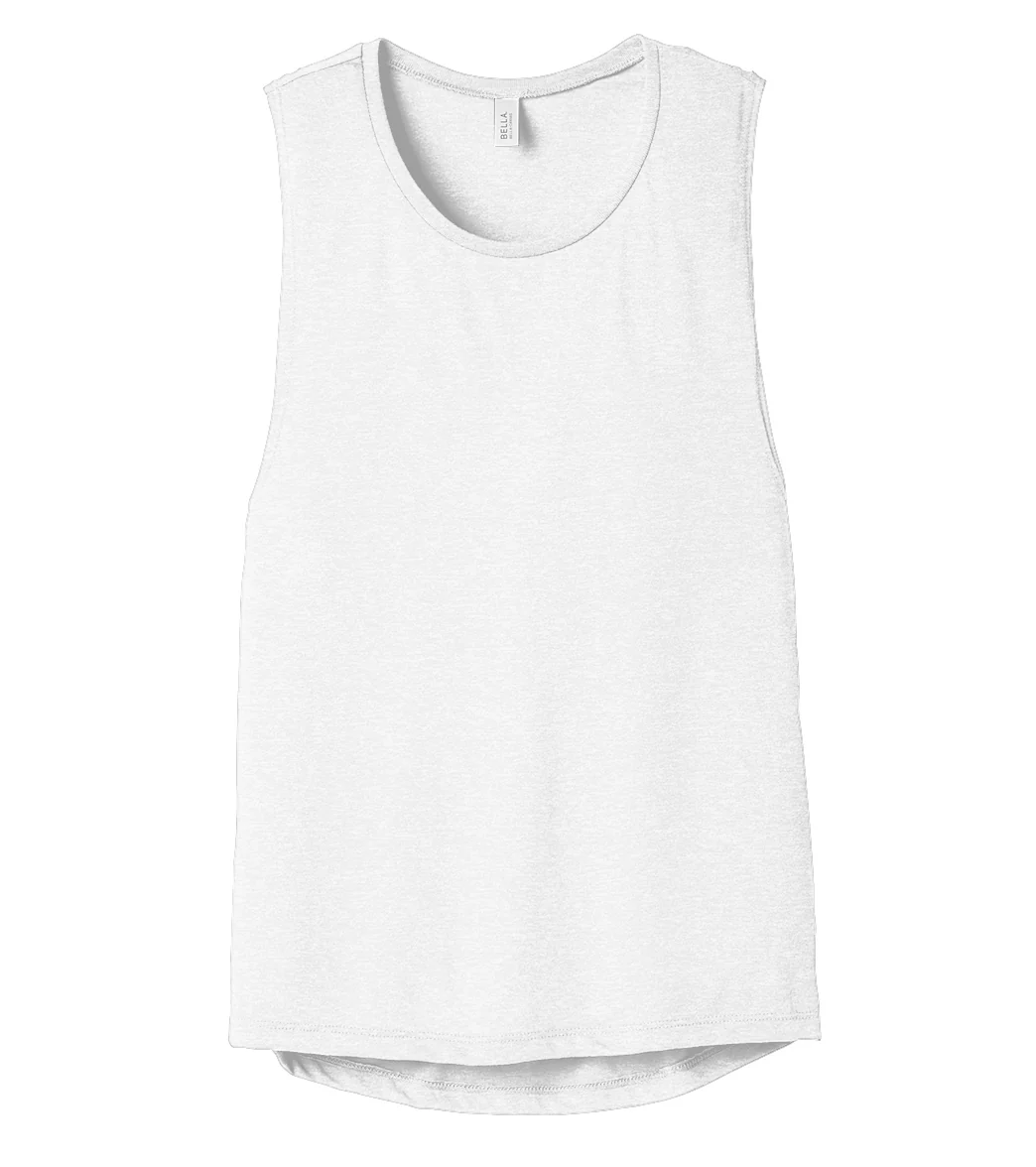 Bella + Canvas Women’s Flowy Scoop Muscle Tank - Image 89