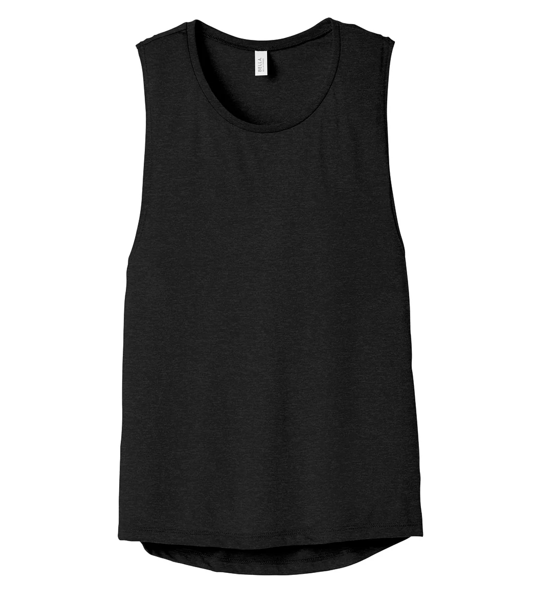 Bella + Canvas Women’s Flowy Scoop Muscle Tank - Image 90