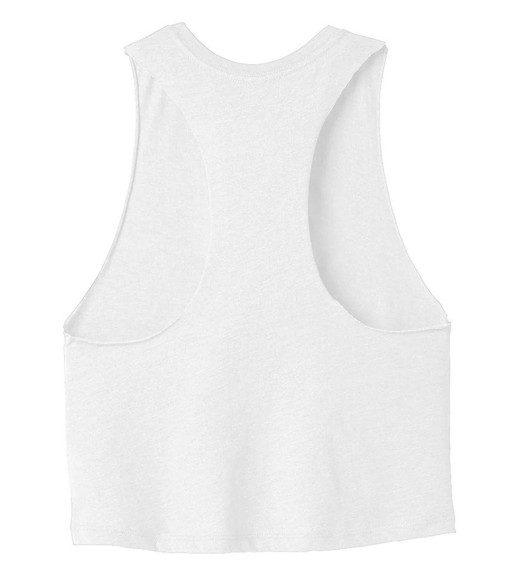 Bella + Canvas Women’s Racerback Cropped Tank - Image 10