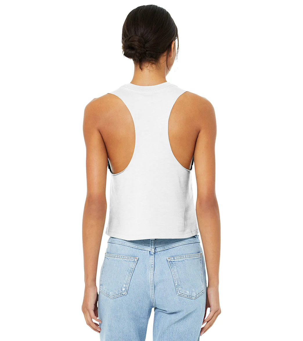 Bella + Canvas Women’s Racerback Cropped Tank - Image 13
