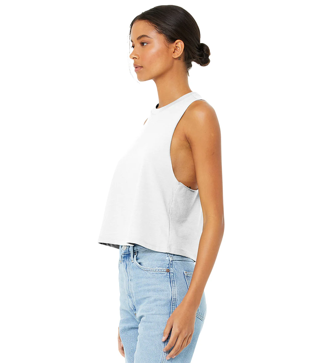 Bella + Canvas Women’s Racerback Cropped Tank - Image 14