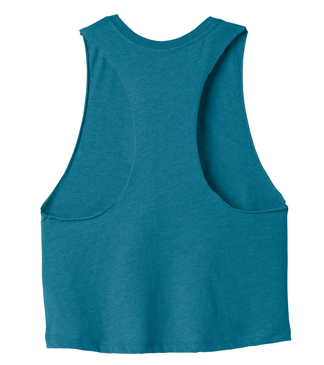 Bella + Canvas Women’s Racerback Cropped Tank - Image 18