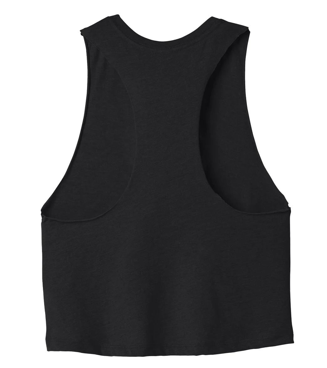 Bella + Canvas Women’s Racerback Cropped Tank - Image 2