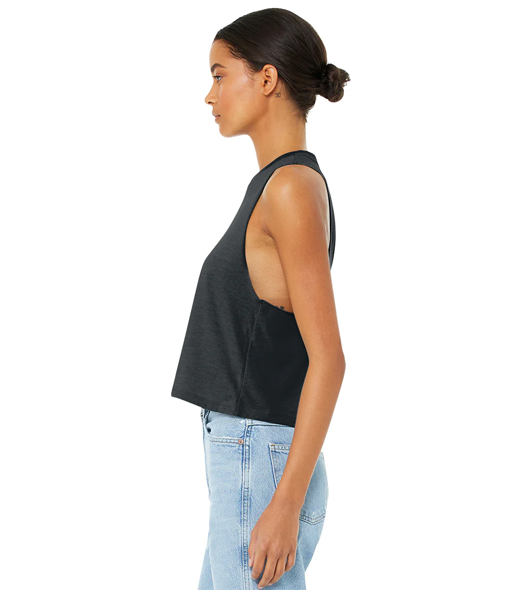 Bella + Canvas Women’s Racerback Cropped Tank - Image 28