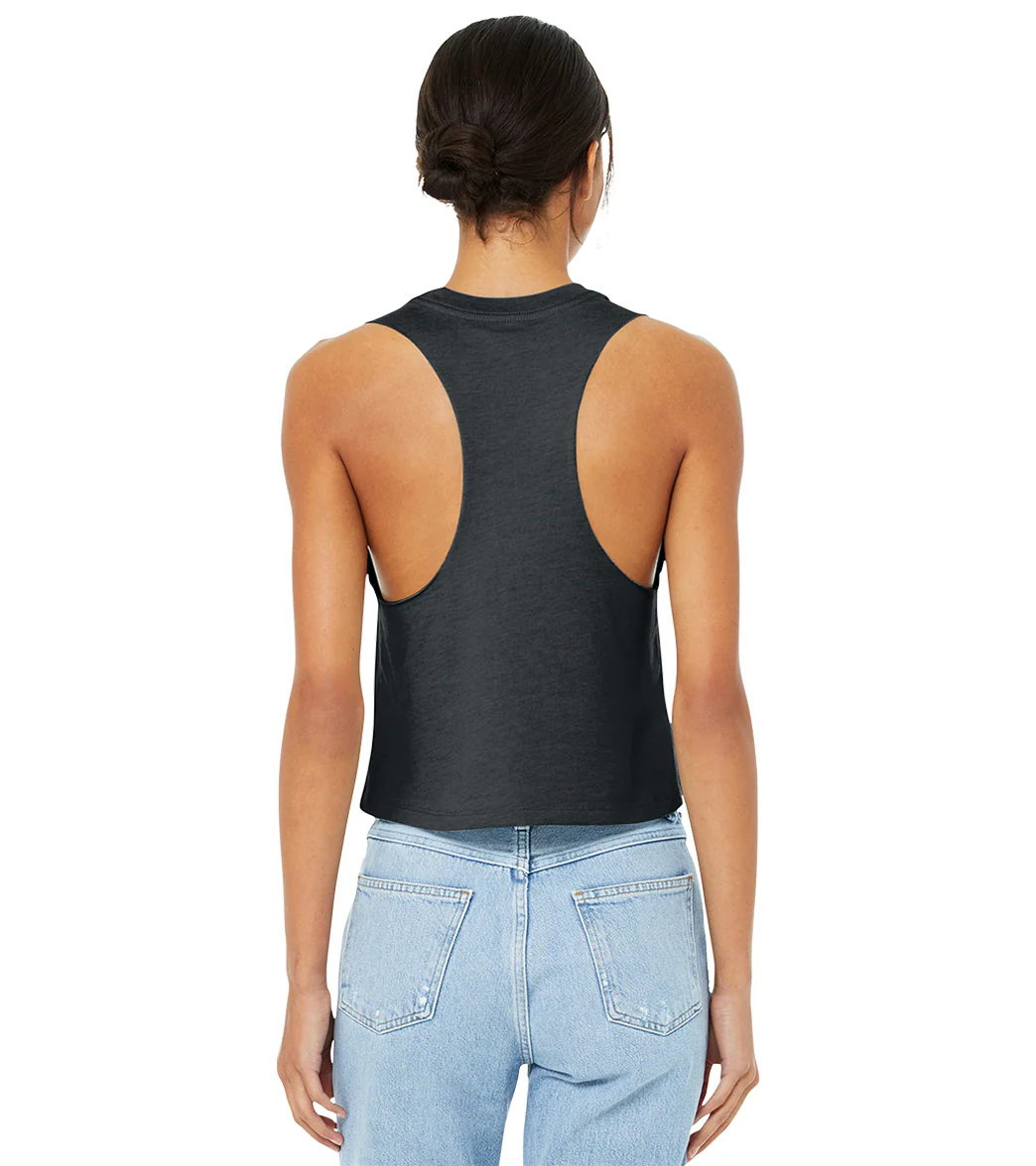 Bella + Canvas Women’s Racerback Cropped Tank - Image 29