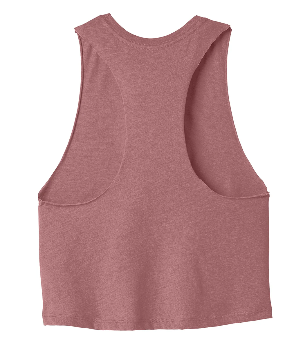 Bella + Canvas Women’s Racerback Cropped Tank - Image 34