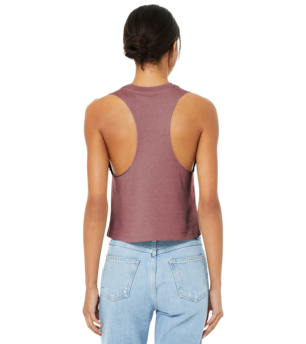 Bella + Canvas Women’s Racerback Cropped Tank - Image 37
