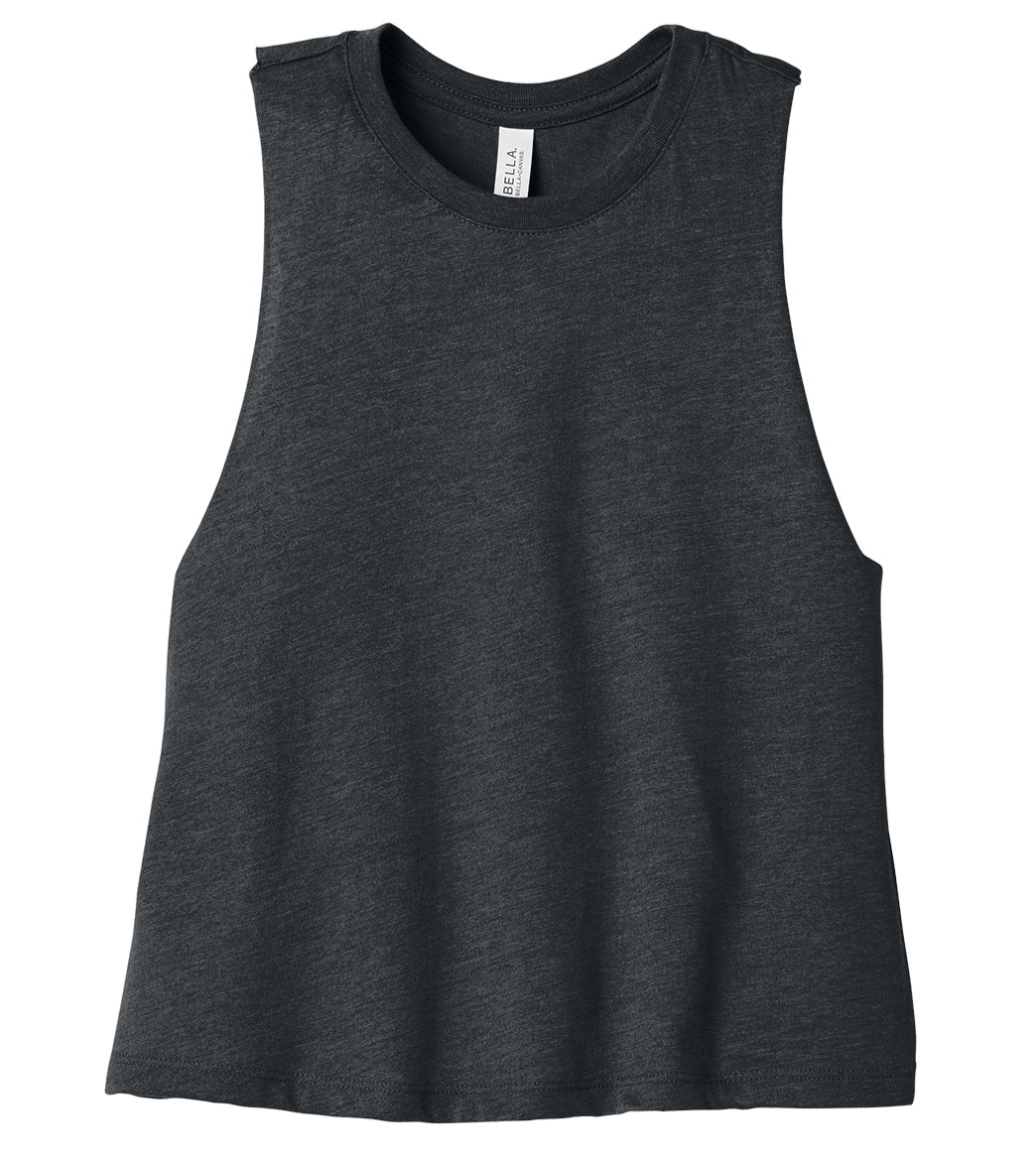Bella + Canvas Women’s Racerback Cropped Tank - Image 49