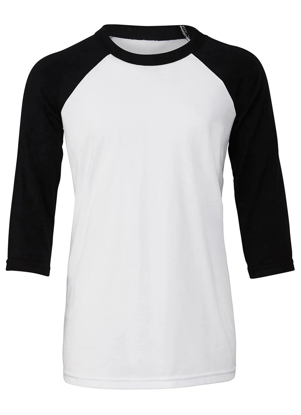 Bella + Canvas Youth 3/4-Sleeve Baseball T-Shirt - Image 24