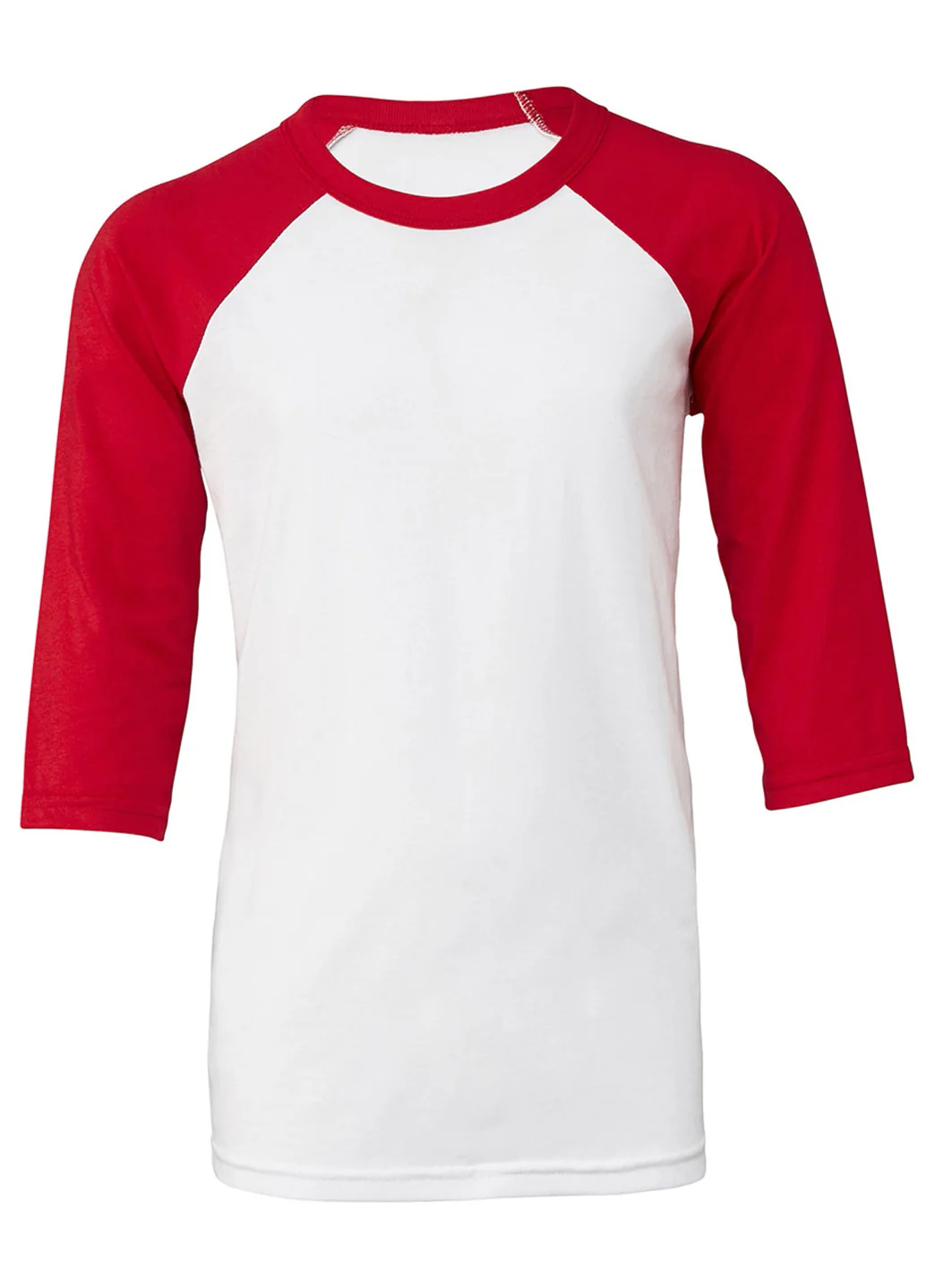 Bella + Canvas Youth 3/4-Sleeve Baseball T-Shirt - Image 32