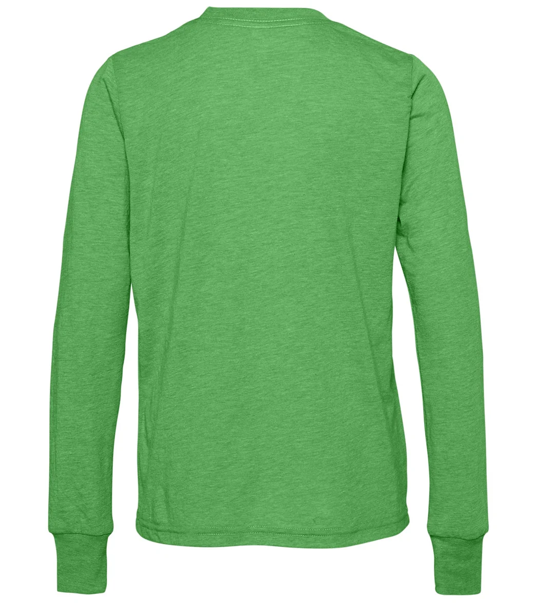 Bella + Canvas Youth Jersey Long Sleeve T-Shirt - Image 19