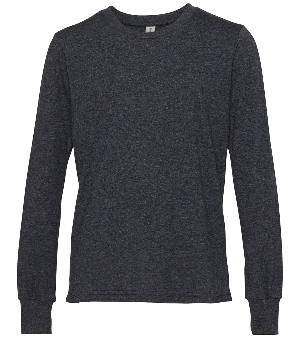 Bella + Canvas Youth Jersey Long Sleeve T-Shirt - Image 59