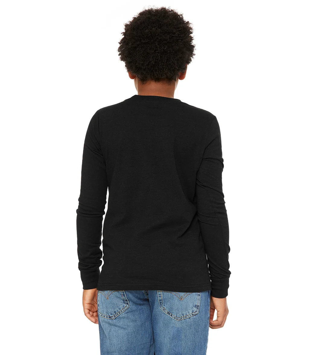 Bella + Canvas Youth Jersey Long Sleeve T-Shirt - Image 72