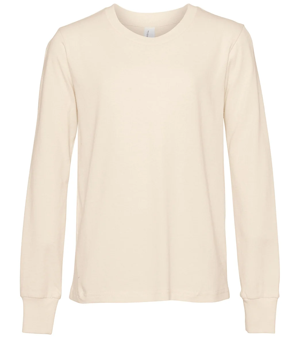 Bella + Canvas Youth Jersey Long Sleeve T-Shirt - Image 81
