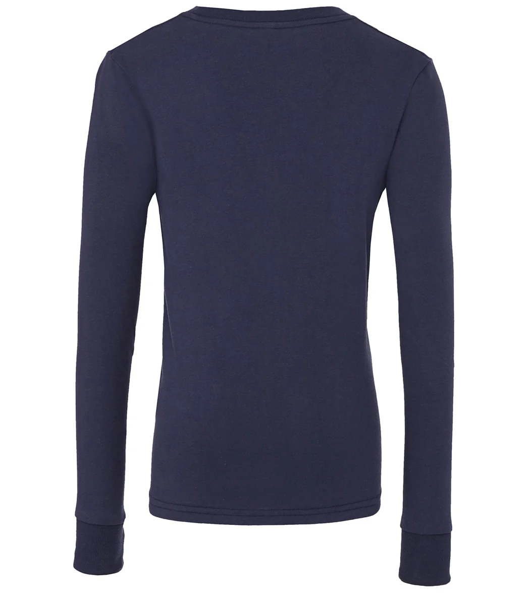 Bella + Canvas Youth Jersey Long Sleeve T-Shirt - Image 99