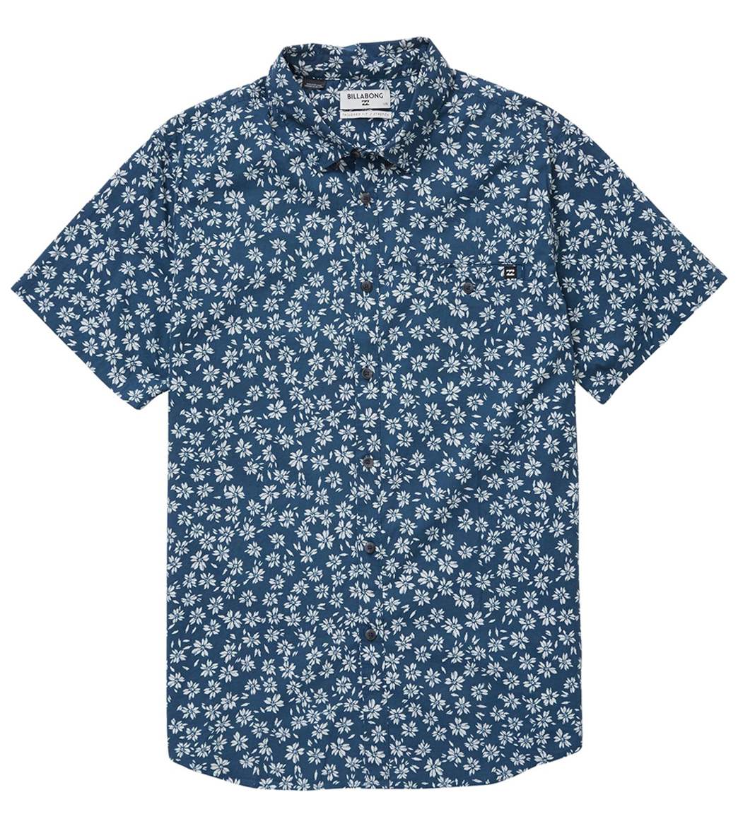 Billabong Boys' Sundays Mini Short Sleeve Woven Shirt (Big Kid)