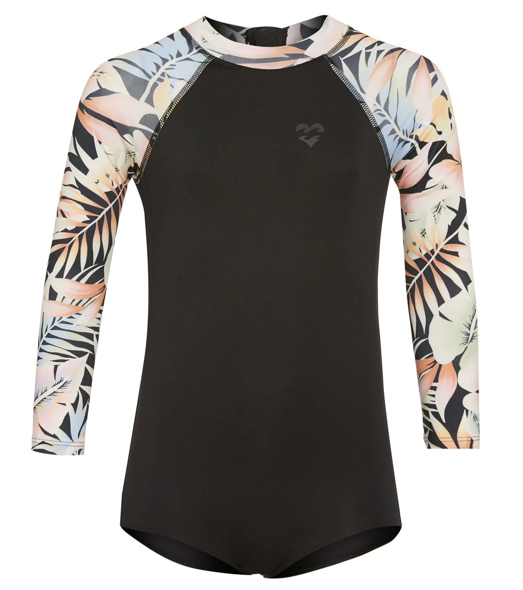 Billabong Girls' Core Boyshort Bodysuit (Little Kid, Big Kid) - Image 5