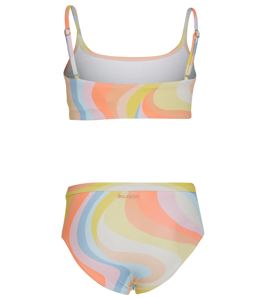 Billabong Girls' Groovy Road Crop Two Piece Bikini Set (Little Kid, Big Kid) - Image 2