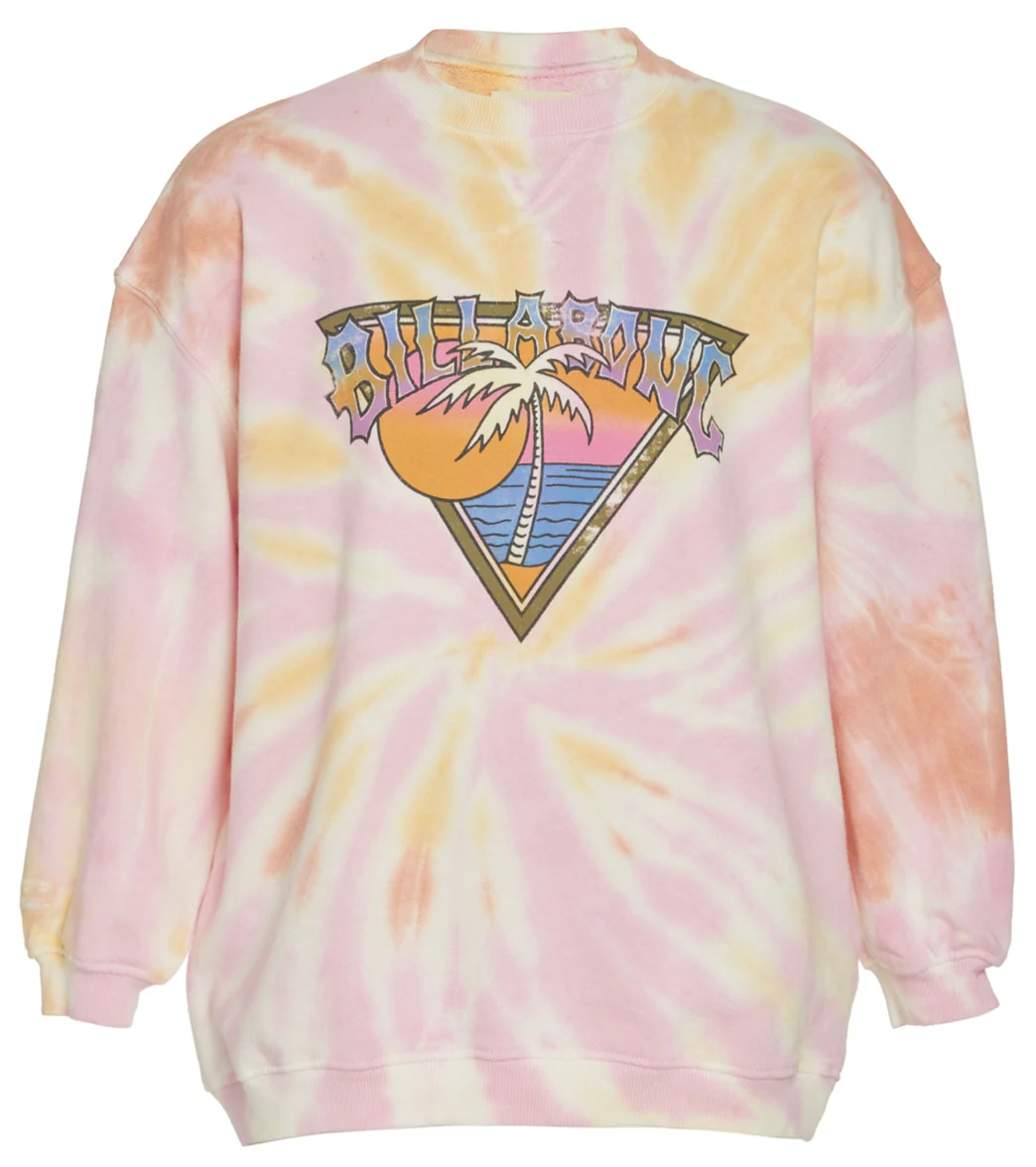 Billabong Girls' Making Waves Sweatshirt (Little Kid, Big Kid) - Image 5
