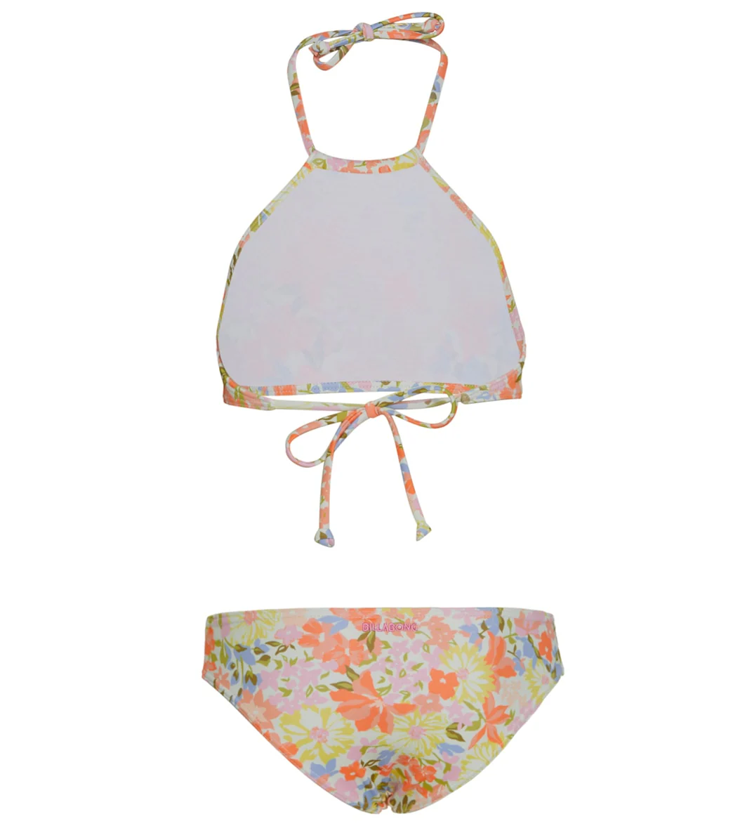Billabong Girls' Windsong High Neck Two Piece Bikini Set (Little Kid, Big Kid) - Image 3