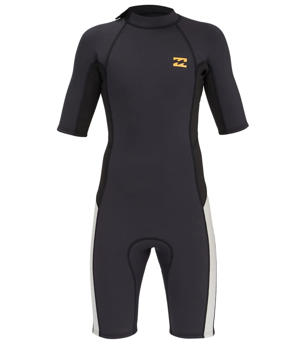 Billabong Kids' 2/2mm Absolute Back Zip Short Sleeve Springsuit - Image 5