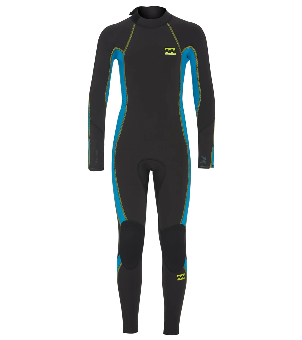 Billabong Kids' 3/2mm Absolute Back Zip Fullsuit Wetsuit - Image 8