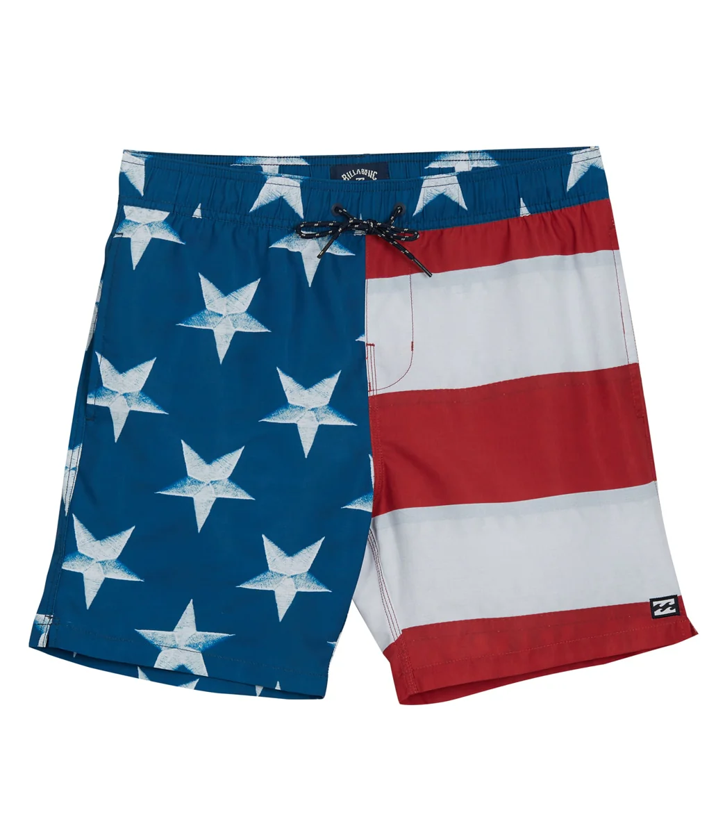 Billabong Men's 17" Rex Good Times Layback Swim Trunks - Image 5