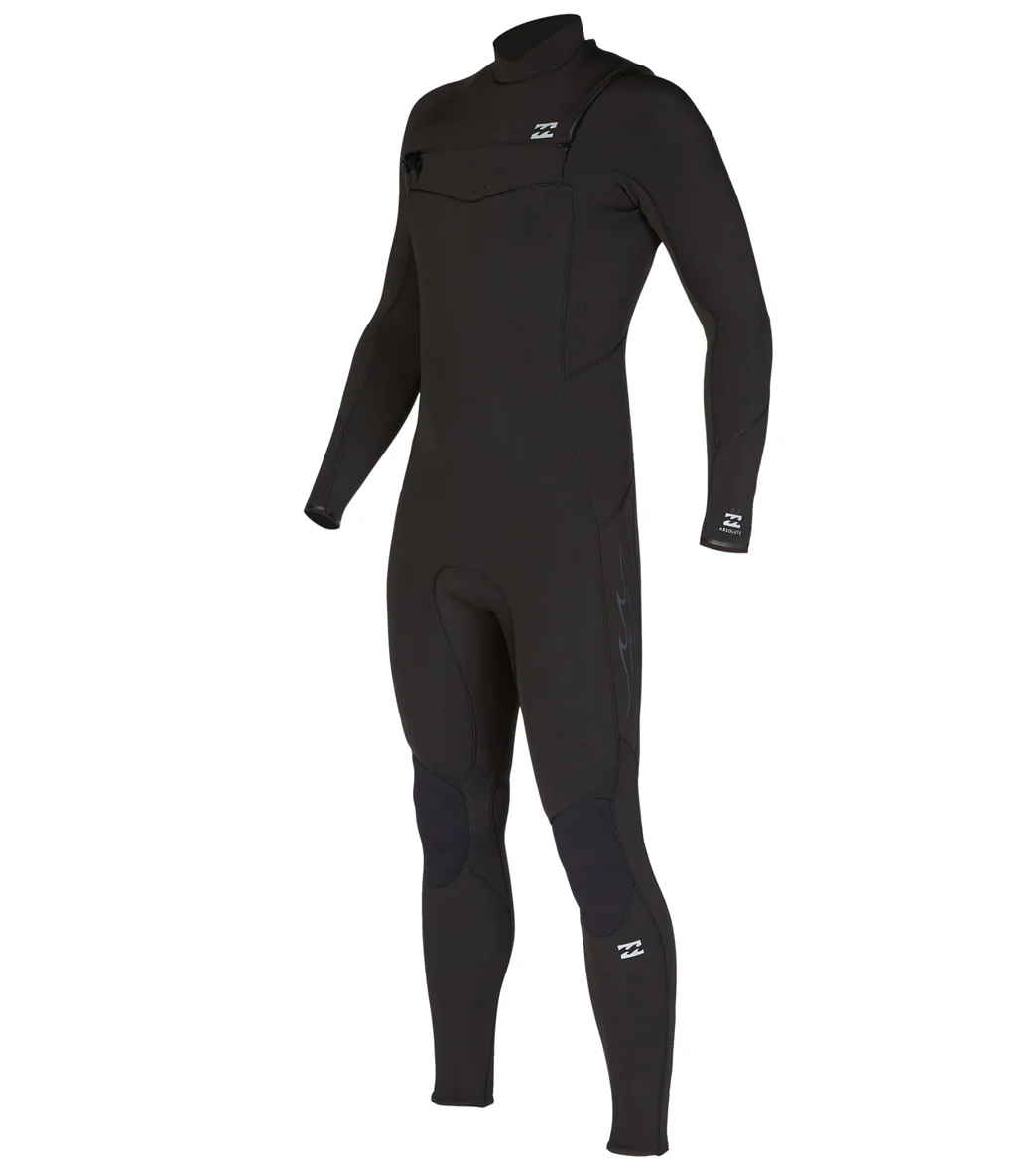 Billabong Men's 3/2mm Absolute GBS Chest Zip Fullsuit Wetsuit - Image 4