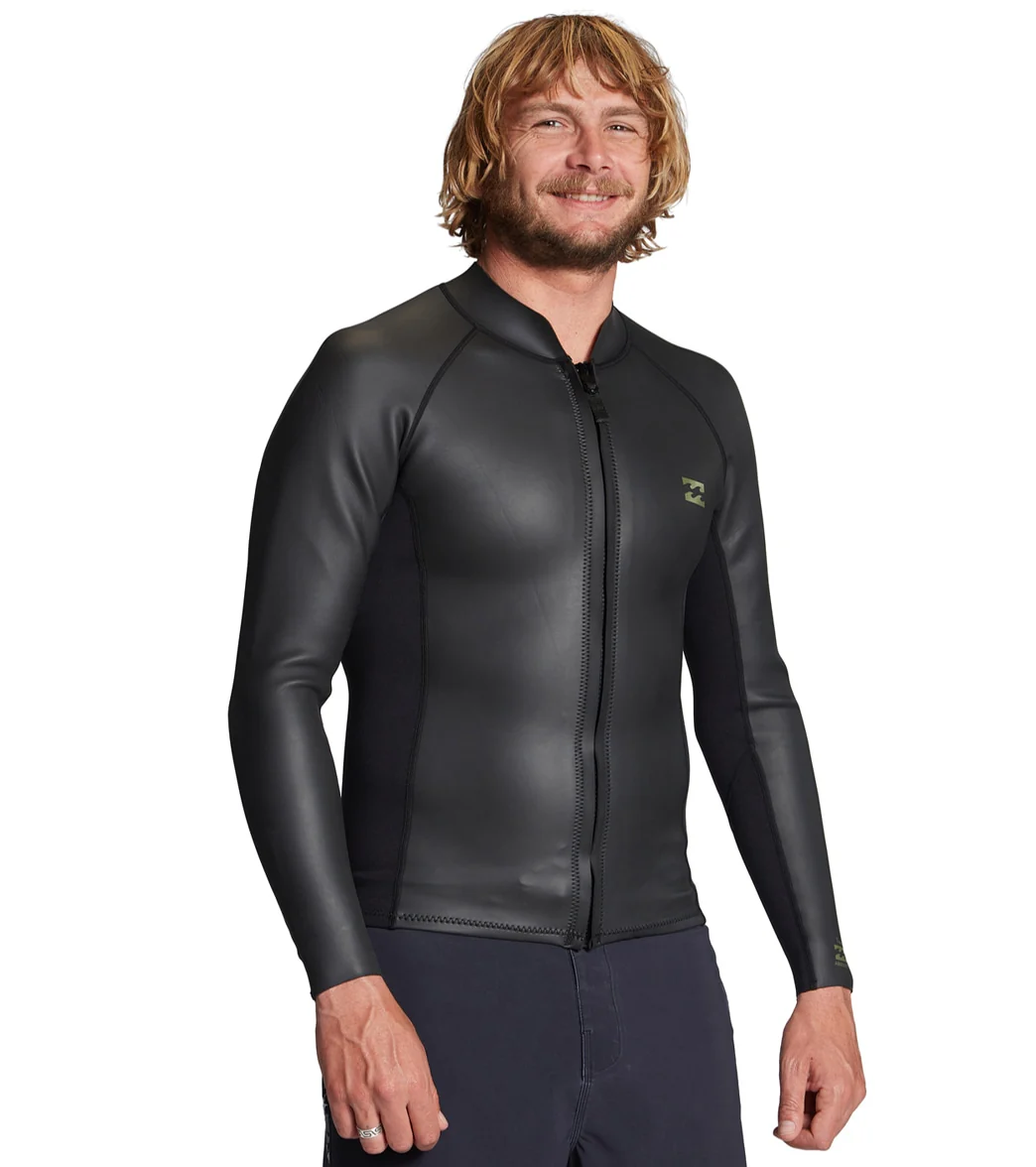 Billabong Men's 4/3mm Absolute GBS Front Zip Wetsuit Jacket - Image 3