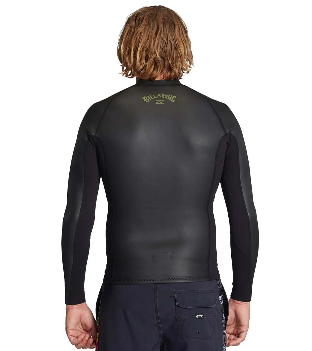 Billabong Men's 4/3mm Absolute GBS Front Zip Wetsuit Jacket - Image 4