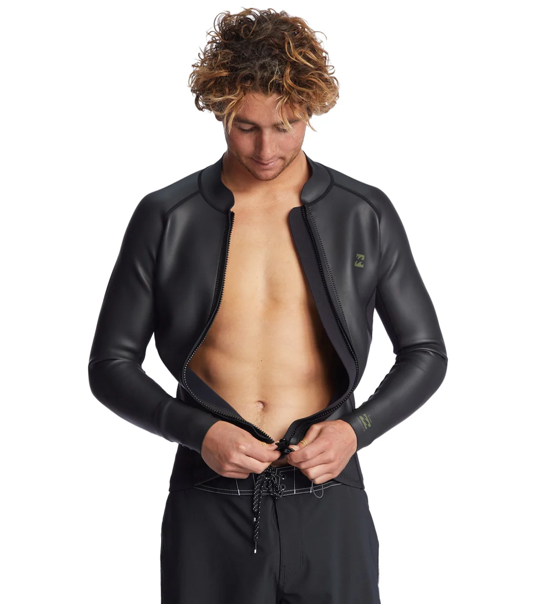 Billabong Men's 4/3mm Absolute GBS Front Zip Wetsuit Jacket - Image 5
