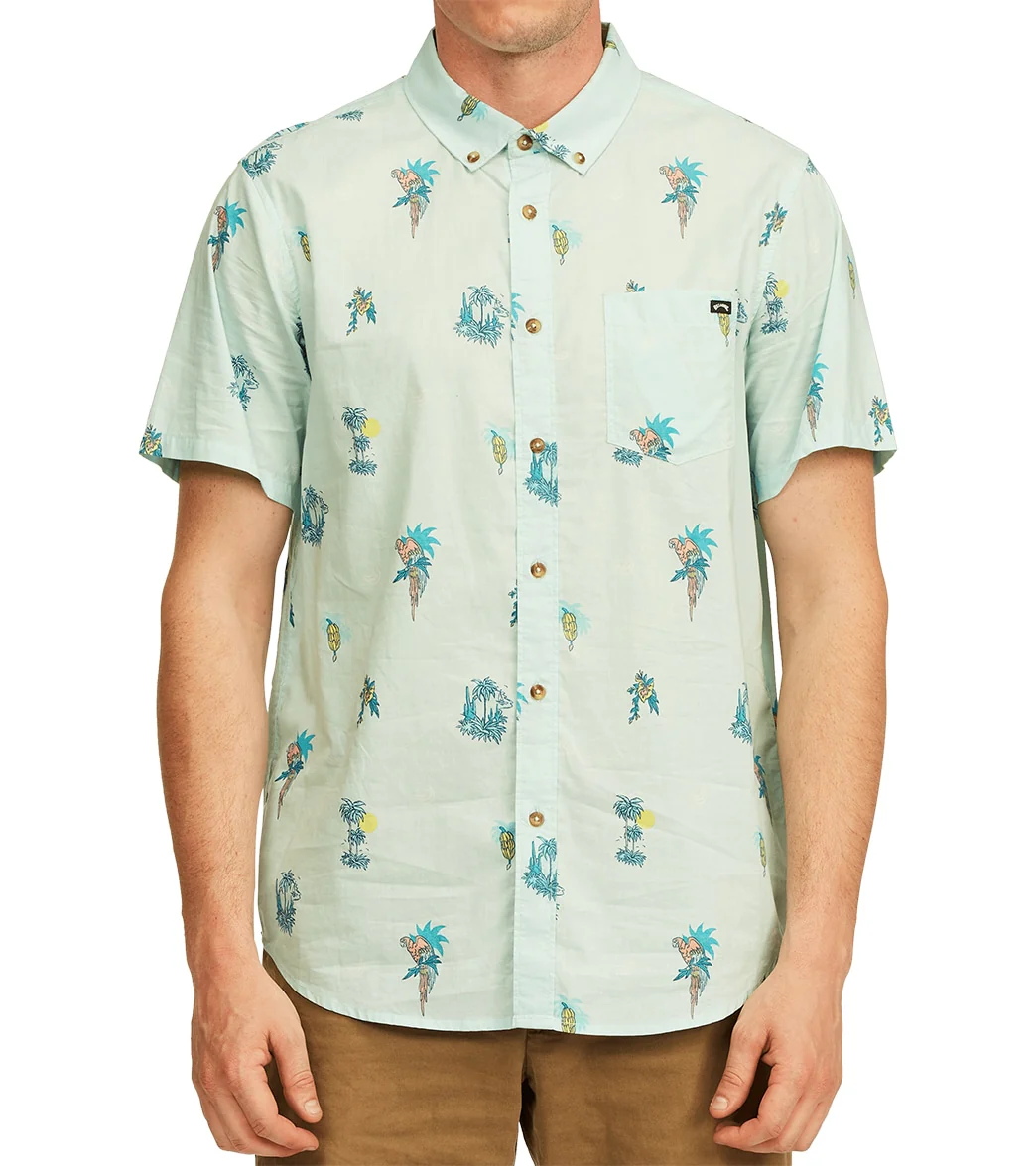 Billabong Men's Sundays Mini Short Sleeve Woven Top