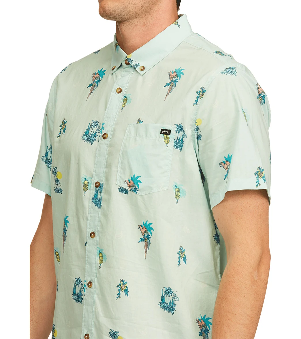 Billabong Men's Sundays Mini Short Sleeve Woven Top - Image 4