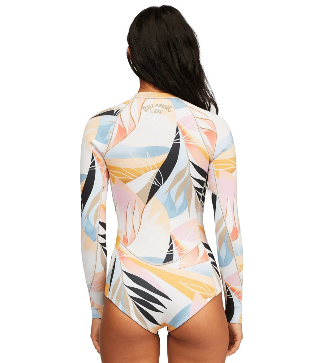 Billabong Women's 2/2mm Salty Dayz Long Sleeve Springsuit Wetsuit - Image 19