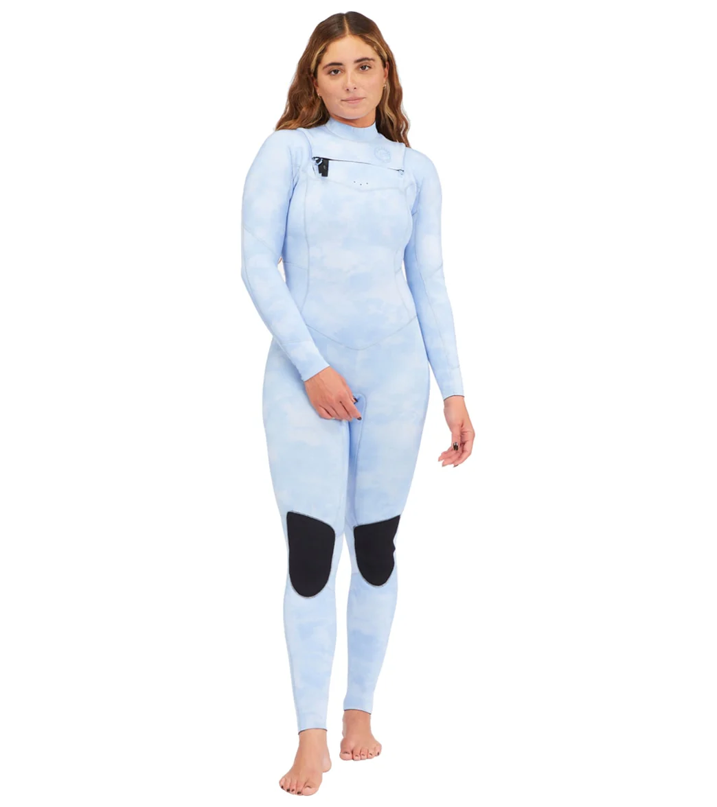 Billabong Women's 3/2mm Salty Dayz Chest Zip Fullsuit Wetsuit - Image 7