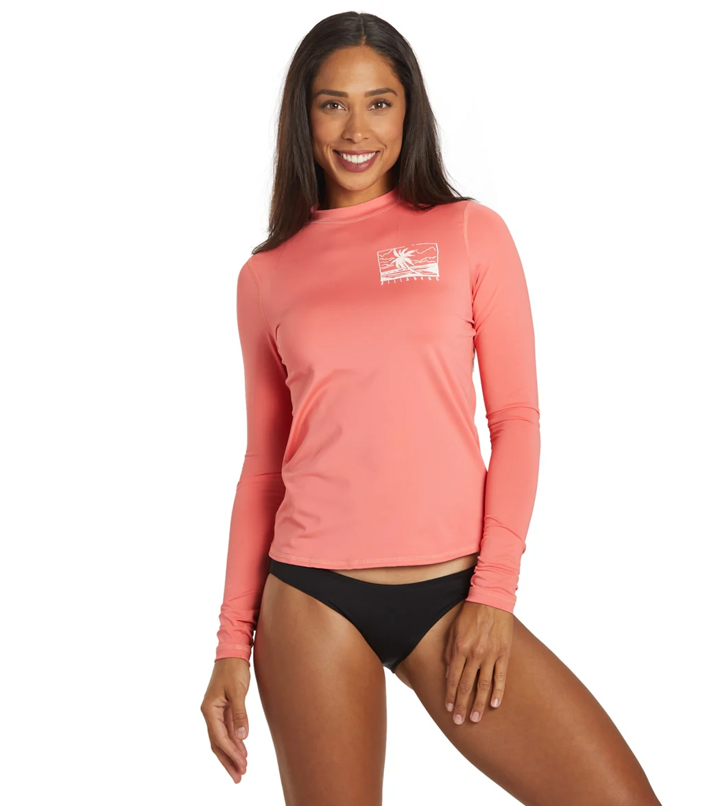 Billabong Women's Core Loose Fit Long Sleeve UPF 50 Surf Shirt - Image 12
