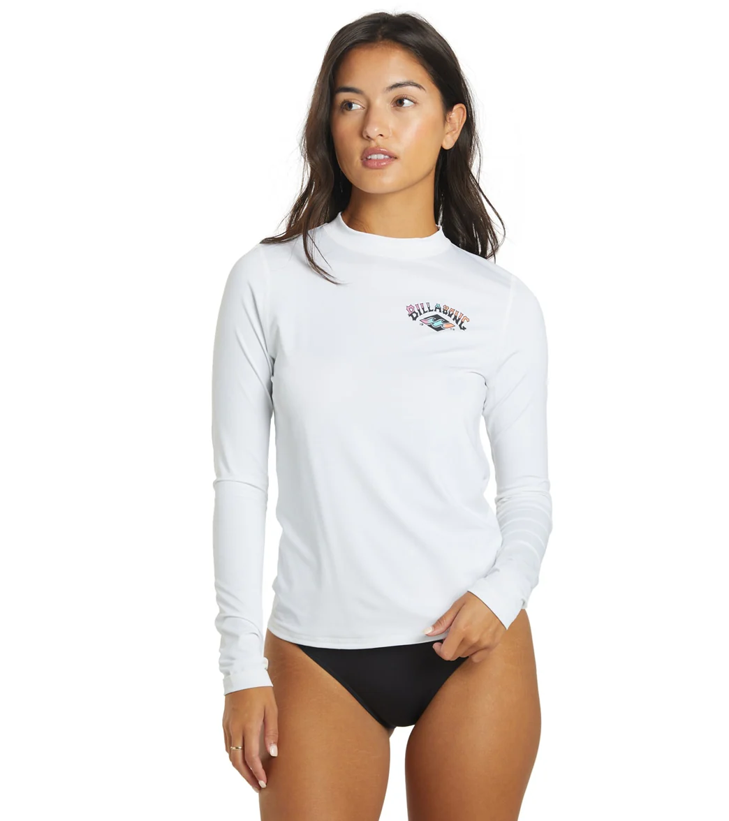 Billabong Women's Core Loose Fit Long Sleeve UPF 50 Surf Shirt - Image 18