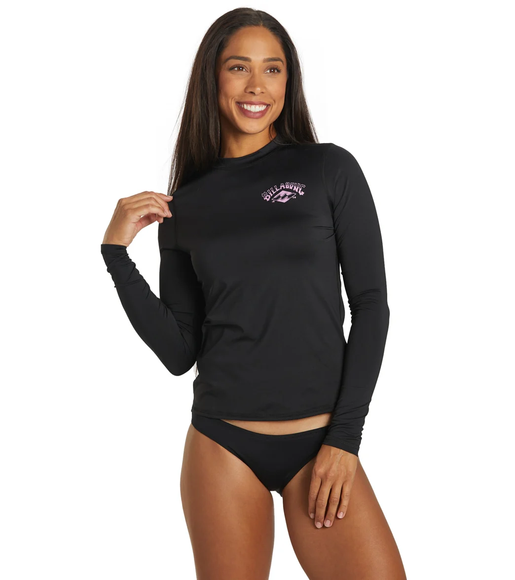 Billabong Women's Core Loose Fit Long Sleeve UPF 50 Surf Shirt - Image 19