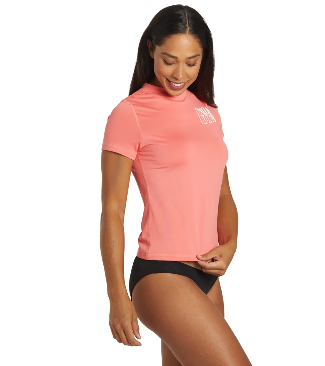Billabong Women's Core Loose Fit Short Sleeve UPF 50 Surf Shirt - Image 2