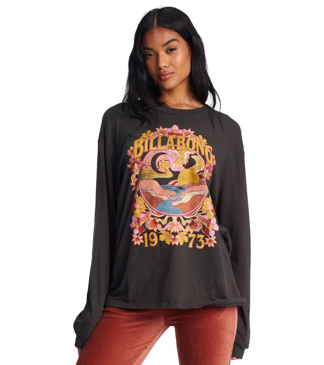 Billabong Women's Flower Child Long Sleeve Tee - Image 6