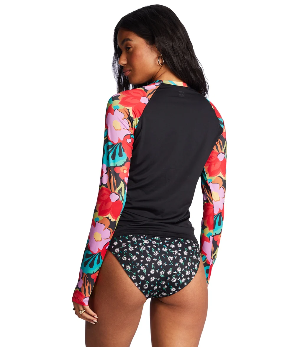 Billabong Women's Islands Away Long Sleeve UPF 50 Rash Guard - Image 3